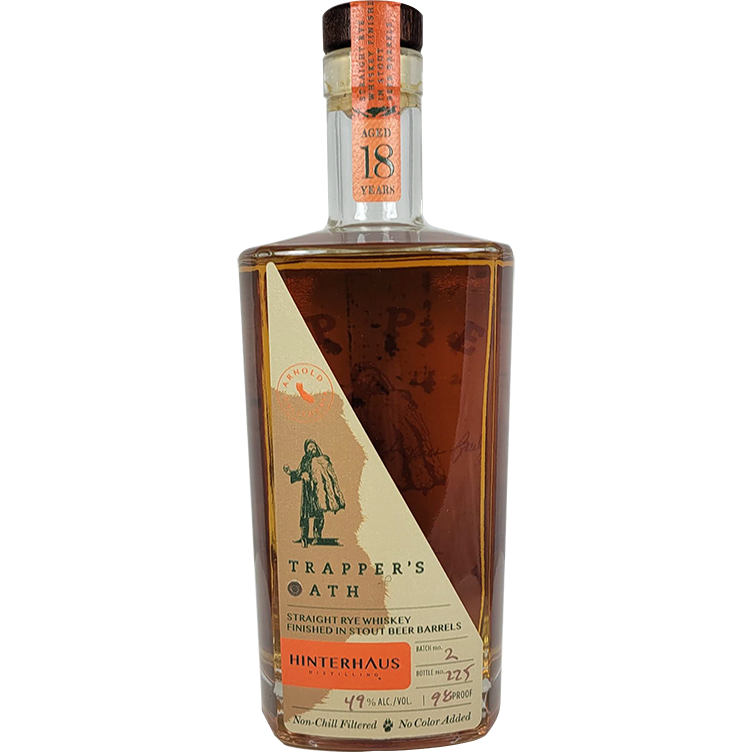 Hinterhaus Trapper's Oath Extra Aged Rye
